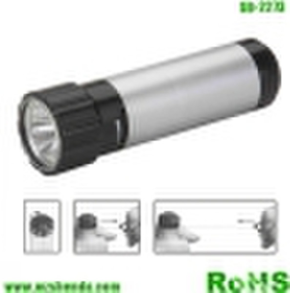 Pull string LED torch