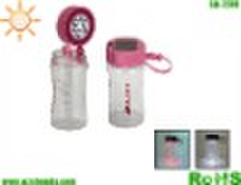 Solar bottle light