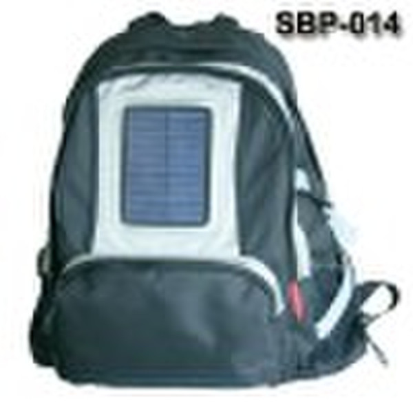 Solar charge backpack