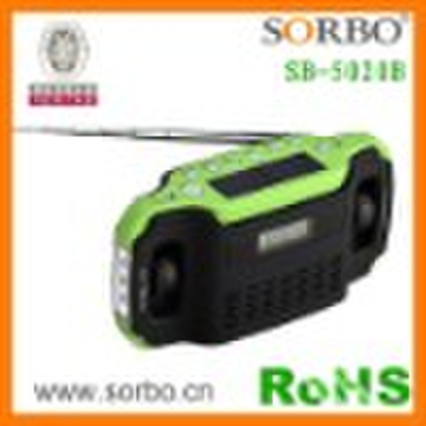 Digital Solar FM/AM Radio