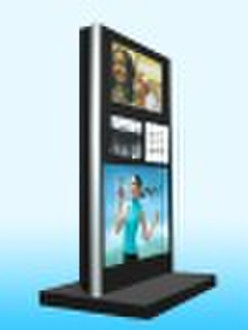 LCD Advertisement Player with Mobile Phone Charger