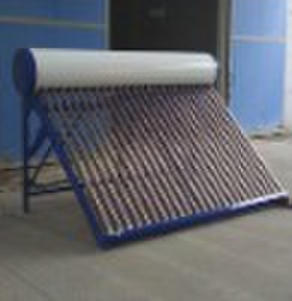 Solar water heater  with heat pipe