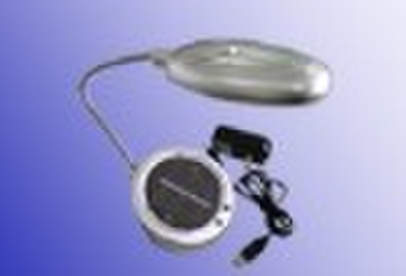 LED solar reading lamp