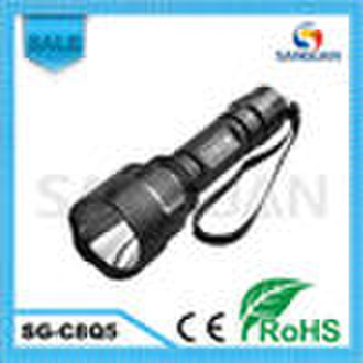 Rechargeable Cree 5W LED flashlight, 240lm