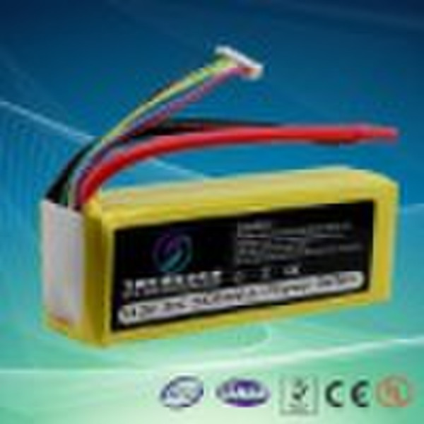 18.5V 5800mAh 30C RC Lipo battery for toys