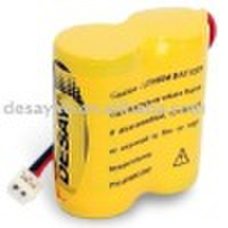 2CR123A-2 6.0V Lithium battery pack_DESAY06