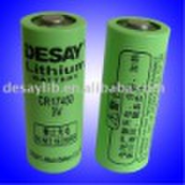 CR17450 3.0V Cylindrical Lithium Manganese Dioxide