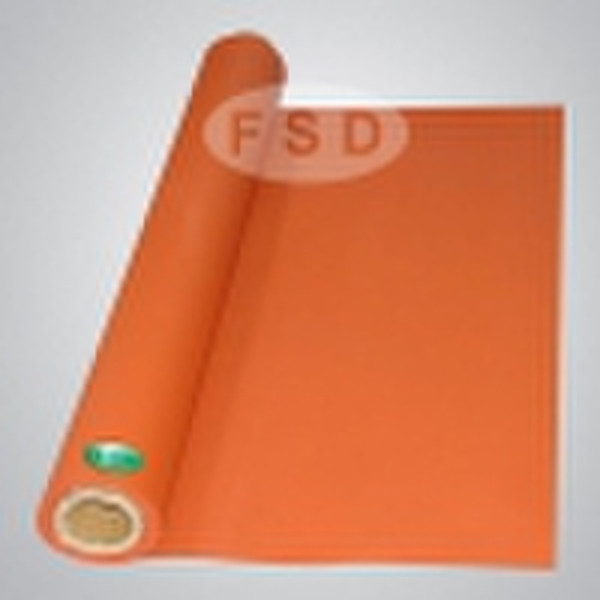 Fiberglass fabric coated with silicone rubber (sil