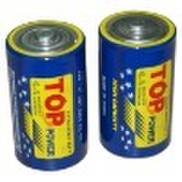 dry battery cell with PVC jacket