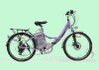 stylish electric bicycle for female/lithium-ion ba