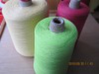 spun polyester knitting yarn