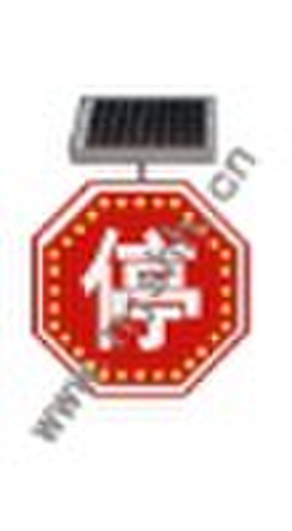 solar traffic signal signs