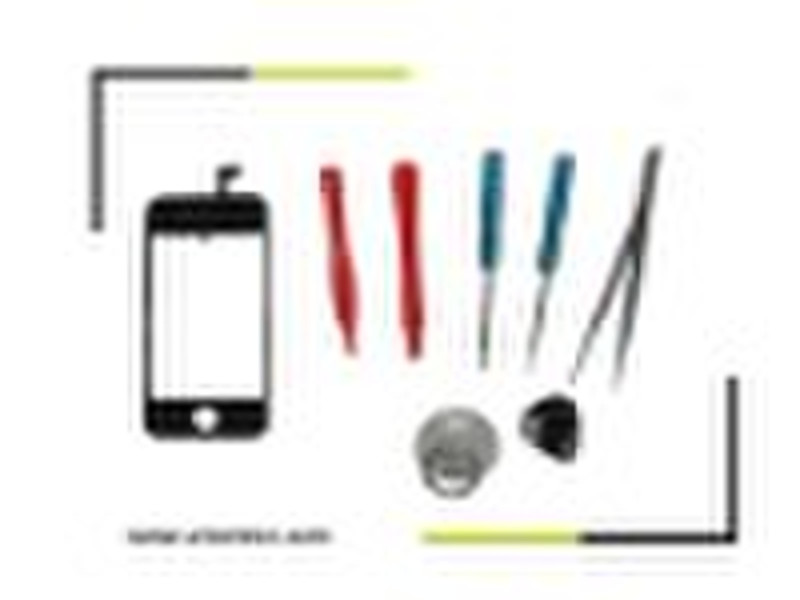 Hot selling digitizer vs tool kits for Iphone 4G