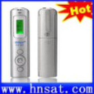 Digital voice recorder with FM and MP3