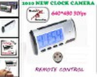 Alarm clock camera with remote control