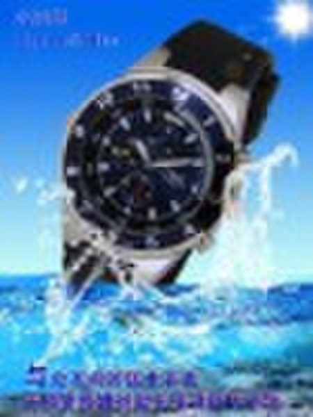 Hidden waterproof diving watch camera
