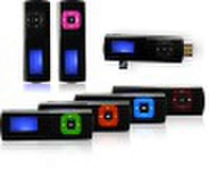 Latest fashion card reader Mp3 player with display