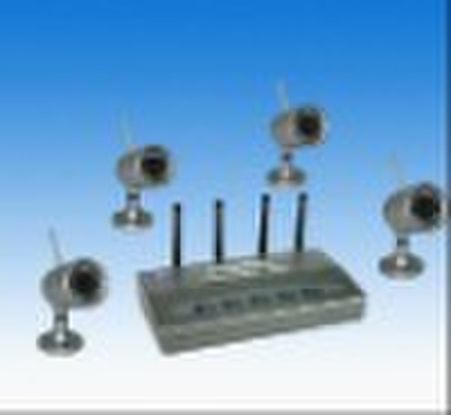 Wireless camera (MD-WC05A) with 4 night vision CAM