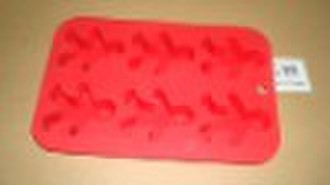 6man shape silicone cake mould