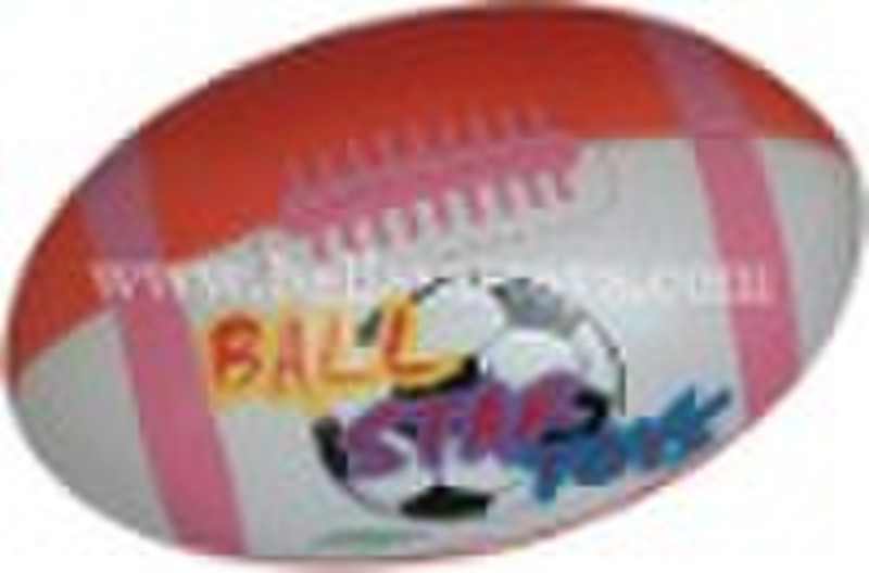 Gefüllte pvc Rugby-Ball