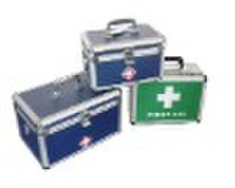 Aluminum first-aid case