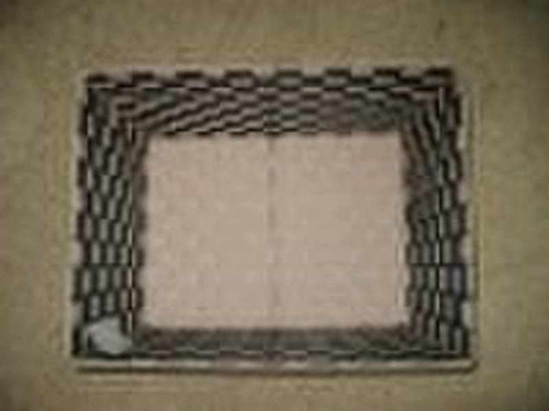 polypropylene fiber handicraft basket , with iron