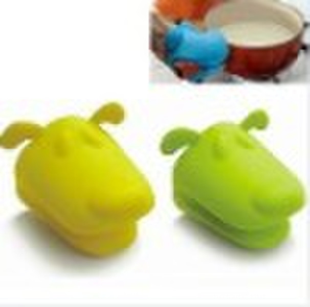 Silicon Oven Mitt with Animal Shape Kitchen Oven G