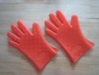 silicone oven mitt