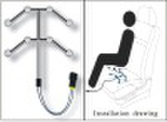 Car seat belt alarm sensor