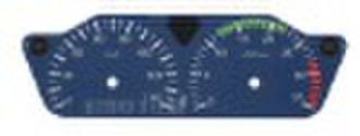 Automobile meter dial