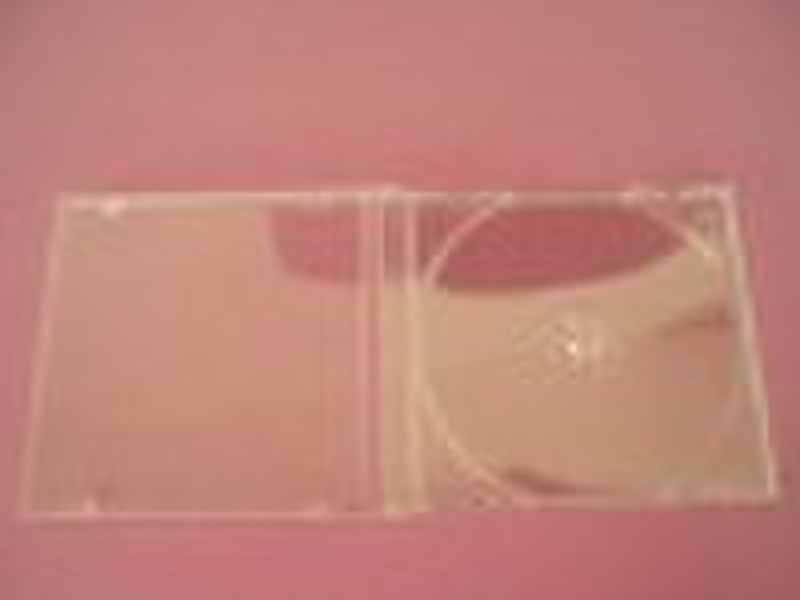 10.4mm clear single cd case