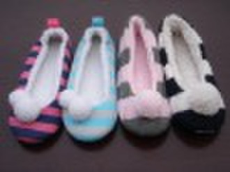 knitting ballerina flat shoes