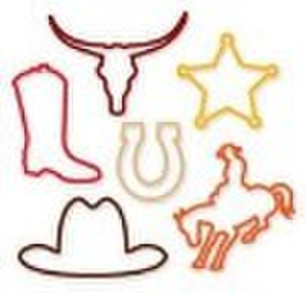 Western-Shapes Sillky Bandz