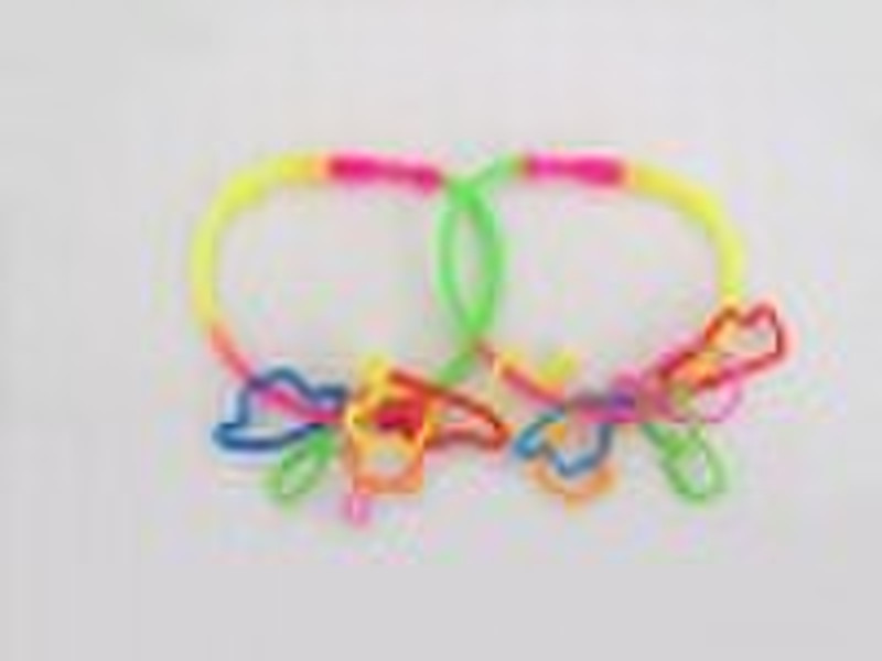 Silicone Bracelet with Netsuke