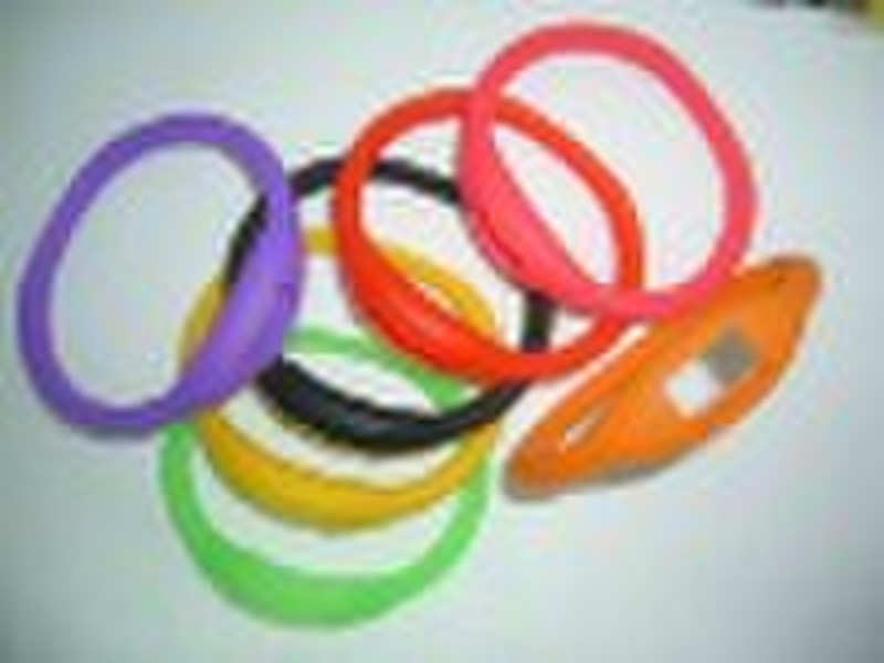 Silicone wrist band