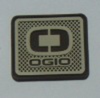 Silicone Badge / pvc brand / pvc label patch / gar