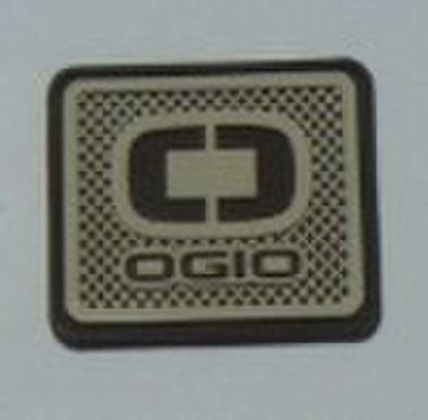 Silicone Badge / pvc brand / pvc label patch / gar