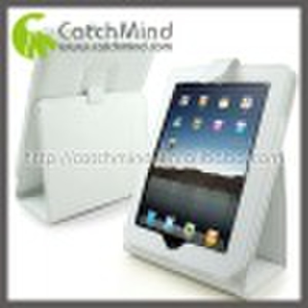 Vertical stand leather case for Apple Ipad/ Folio