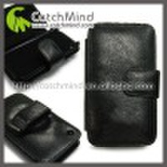 Deluxe genuine leather case for iphone