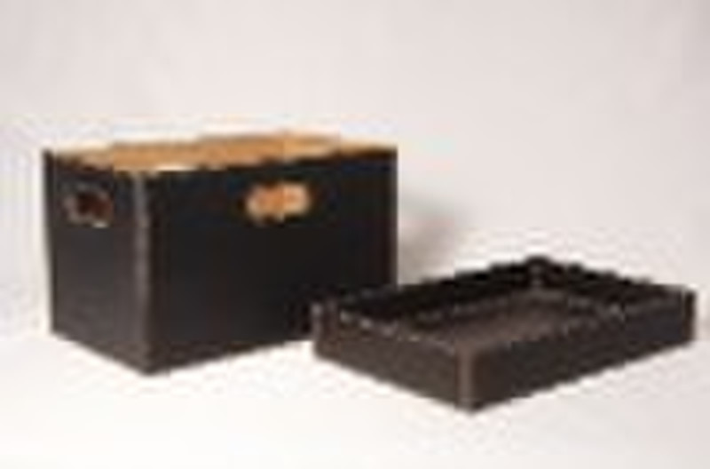 STORAGE BOX WITH TRAY