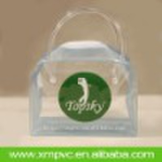 Clear pvc packing bag for cosmetic XYL-C009