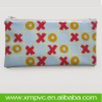 White 25C PVC Pen Bag for Stationery S026