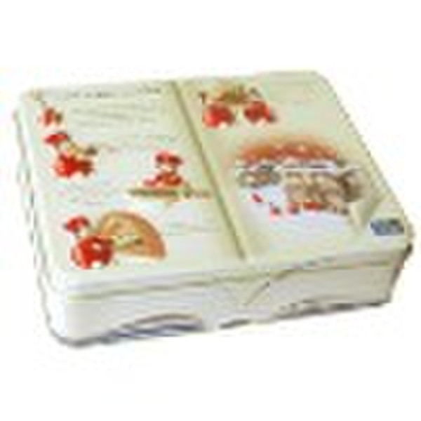 biscuit metal  box with embossed artwork(TG-0077)