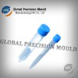 plastic medical test tube