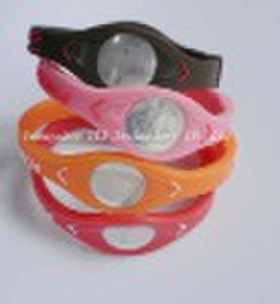 new power silicone bracelet