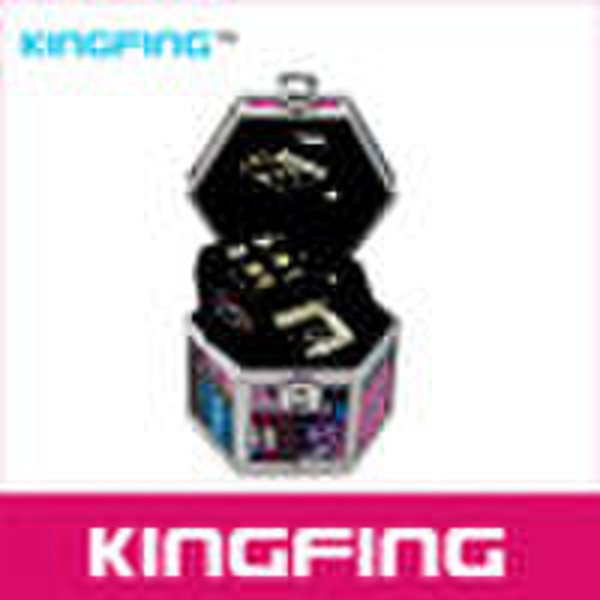 silver aluminum first aid kit