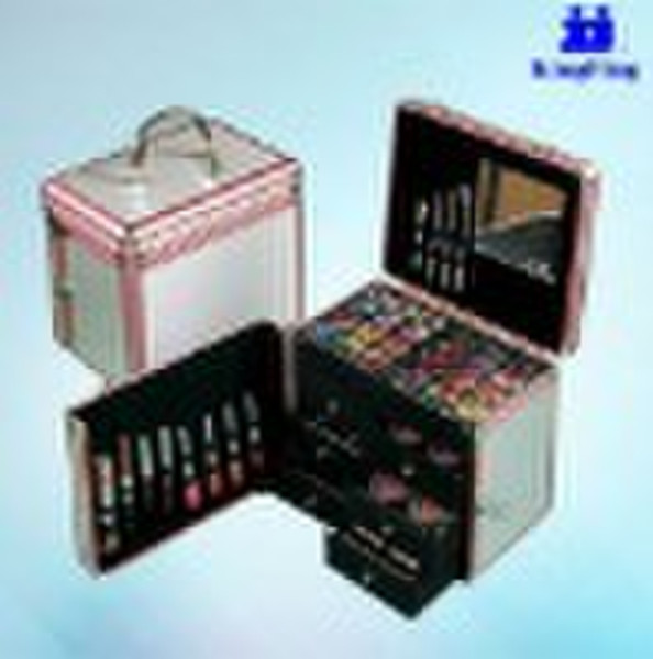 Decorative pattern beauty case