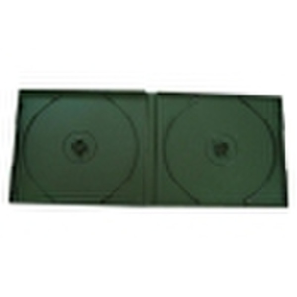 10mm double short black dvd case