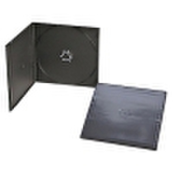 5mm slim single black DVD case