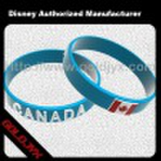 Supply Colorful Rubber Wristband